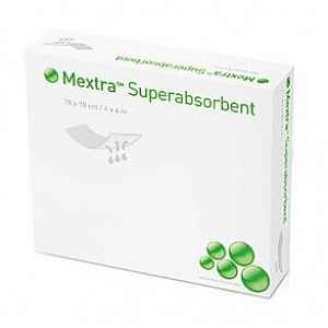 Mextra Superabsorbent 10 x 10cm 10 ks