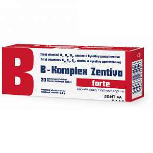 ZENTIVA B-komplex forte 20 potahovaných tablet