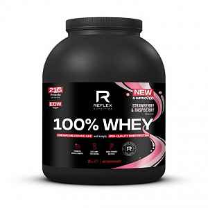 100% Whey Protein 2kg jahoda & malina