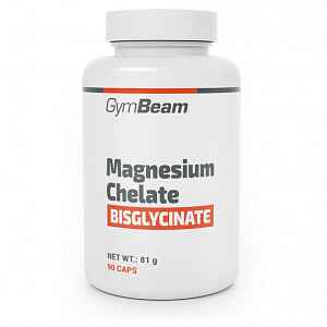 GymBeam Chelated magnesium - 90 kaps