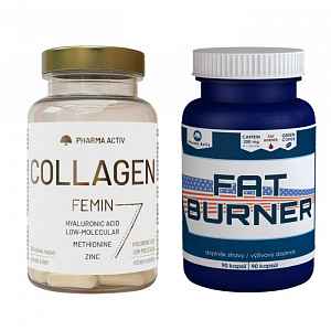 Collagen Femin tob.90+Fat Burner cps.90