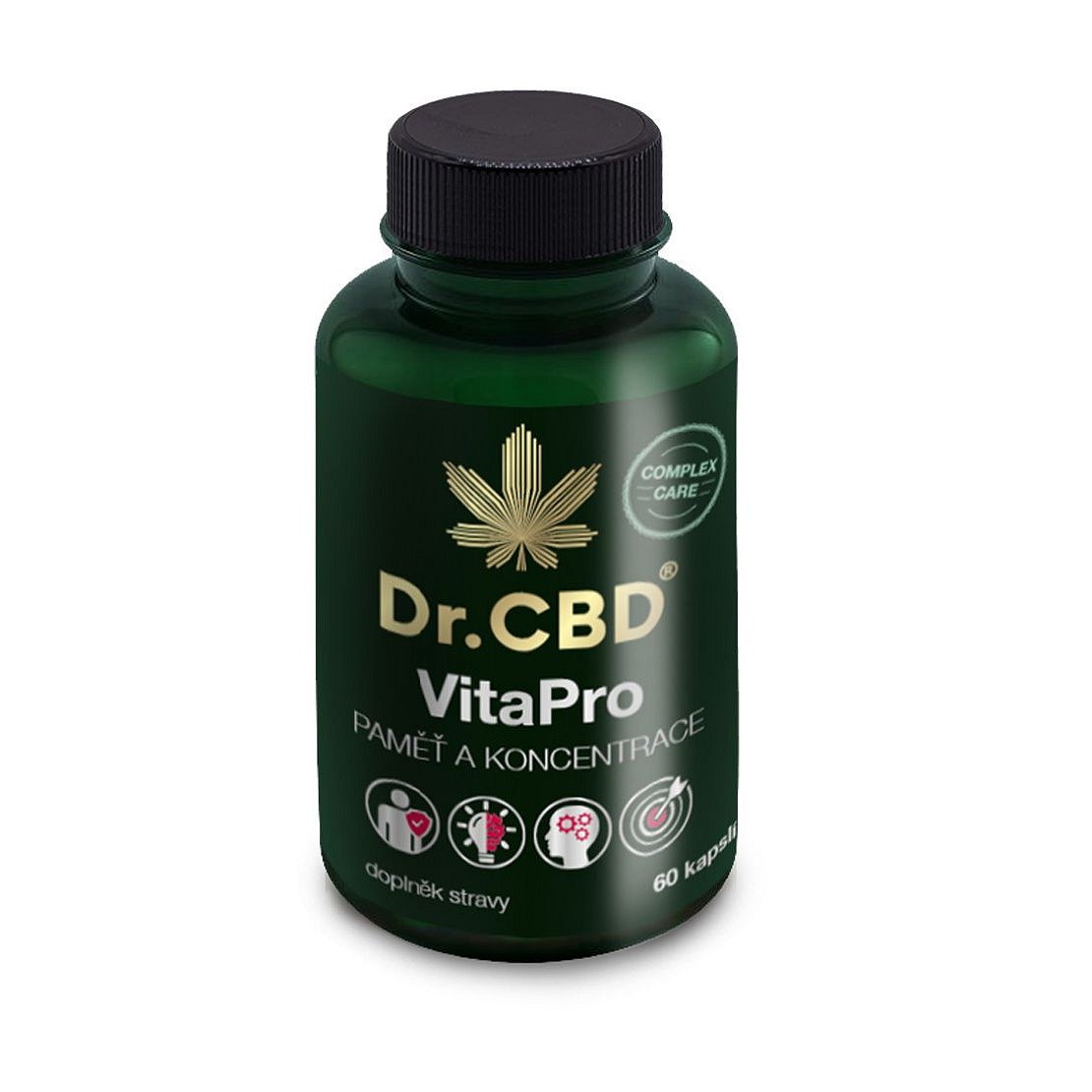 Dr.CBD VitaPro Paměť a koncentrace 60 kapslí