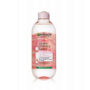 Garnier Skin Naturals micelární voda s růžovou vodou  400 ml