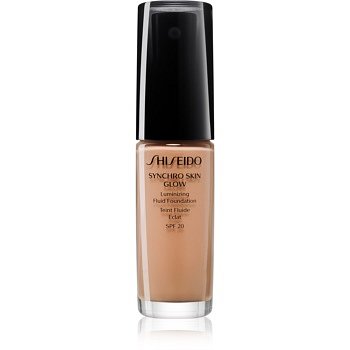 Shiseido Makeup Synchro Skin Glow Luminizing Fluid Foundation rozjasňující make-up SPF 20 odstín Rose 5 30 ml