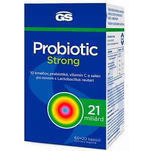 Gs Probiotic Strong Cps.60+20