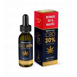 MOVit Energy CBD 30% Full Spectrum konopný olej 20 ml