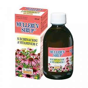 Dr. Müller Müllerův sirup s echinaceou a vitaminem C 245 ml