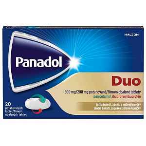 PANADOL DUO 500MG/200MG TBL FLM 20