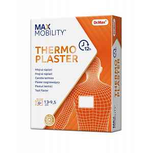 Dr.Max Thermoplaster Náplast s hřejivým účinkem 6 náplastí 13 x 9,5 cm