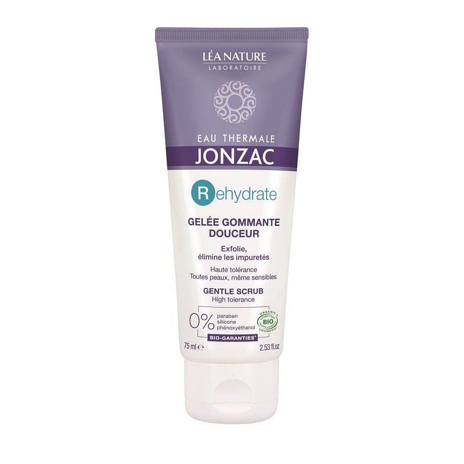 JONZAC Rehydrate Jemný peelingový gel BIO 75 ml