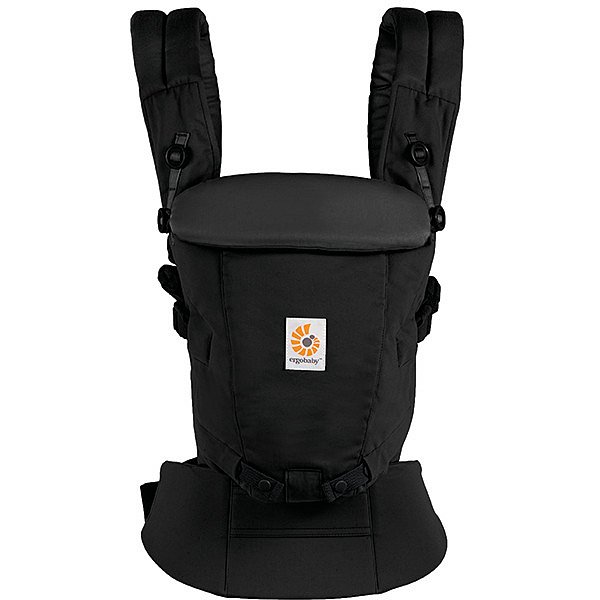 Ergobaby adapt soft touch cotton - onyx black