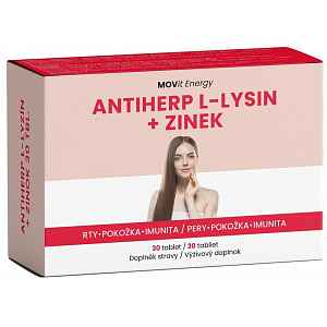 Movit Antiherp L-lysin + Zinek Tbl.30