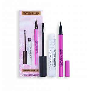 Revolution Eye & Brow Icons dárková sada 3,5 ml