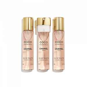 Chanel Coco Mademoiselle Toaletní voda 3x20ml náplň