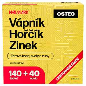 Walmark Váp-Hoř-Zinek Osteo tbl.120+60 Promo2019