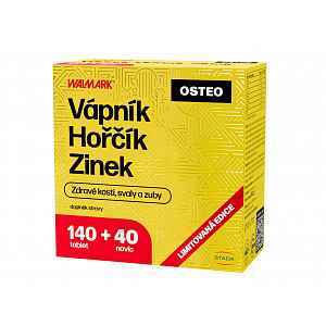 Walmark Váp-Hoř-Zinek Osteo tbl.120+60 Promo2019