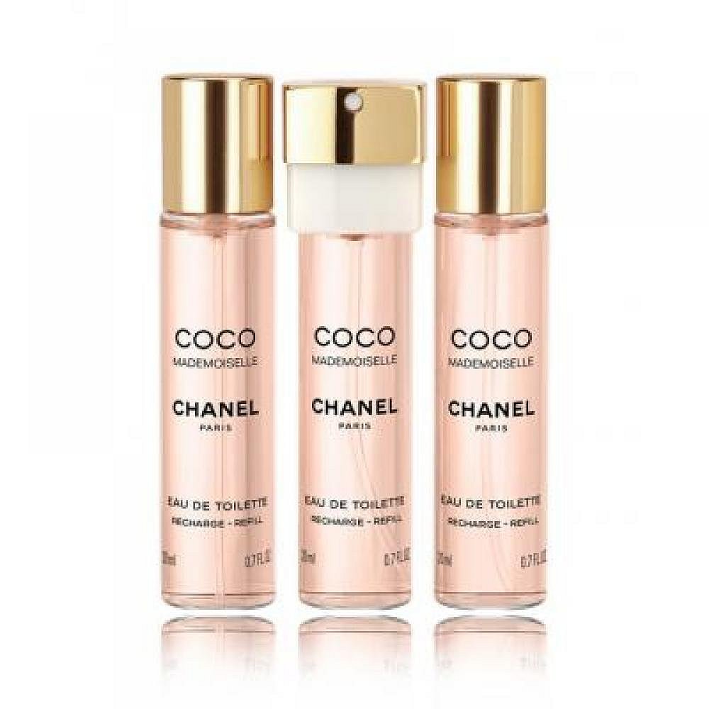 Chanel Coco Mademoiselle Toaletní voda 3x20ml náplň