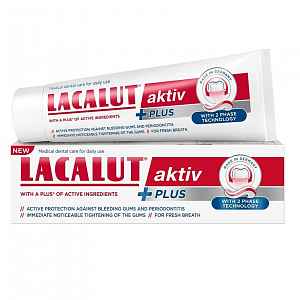 Lacalut Aktiv Plus Zubní Pasta 75ml