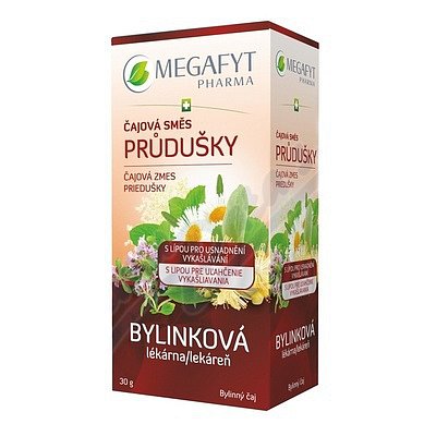 Megafyt Bylink.lékárna Čaj.směs průdušky 20x1.5g