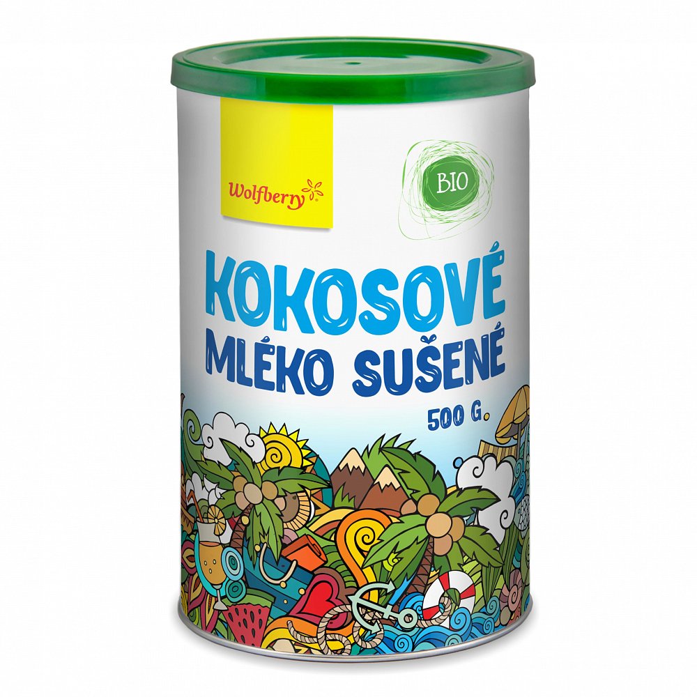 WOLFBERRY Kokosové mléko sušené BIO 500 g