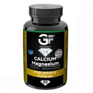 GF NUTRITION Calcium & magnesium + D3 & bor 90 kapslí