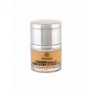 Dermacol Caviar Long Stay dlouhotrvající make-up s výtažky z kaviáru a zdokonalující korektor odstín 1,5 Sand 30 ml