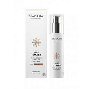 MÁDARA Sun Flower Golden Beige tónovací fluid 50 ml