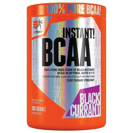 Extrifit BCAA Instant Černý rybíz 300g