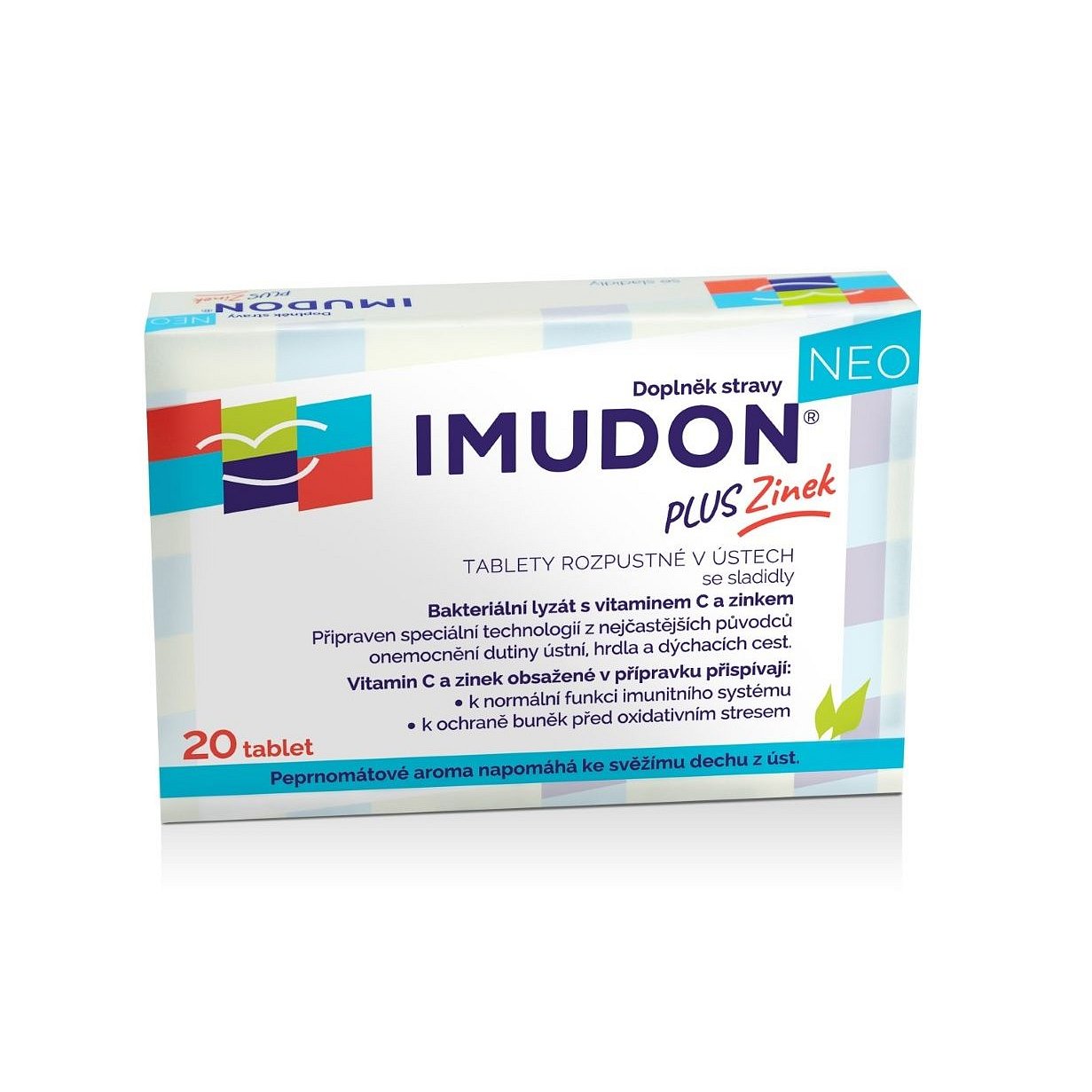 Imudon Neo + Zinek 20 tablet