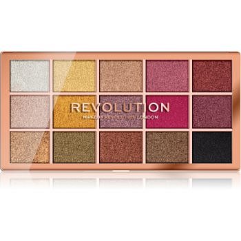 Makeup Revolution Foil Frenzy paleta metalických očních stínů  15 x 1,1 g