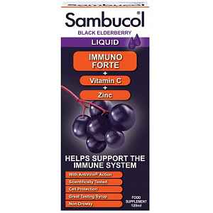 SAMBUCOL Immuno Forte Sirup + vit.C + zinek 120ml