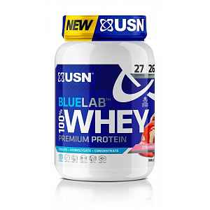 USN BlueLab 100% Whey Protein Premium jahoda 908g