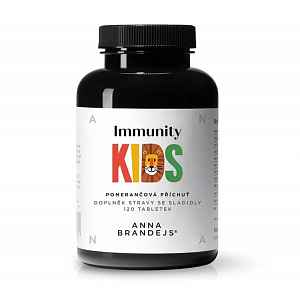 ANNA BRANDEJS Immunity Kids pomeranč 120 tobolek