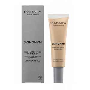 MÁDARA Skinonym True Beige polomatný make-up s peptidy 30 ml