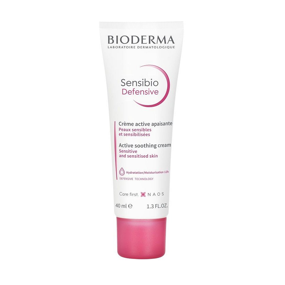 BIODERMA Sensibio Defensive aktivní zklidňujicí krém s lehkou texturou 40 ml