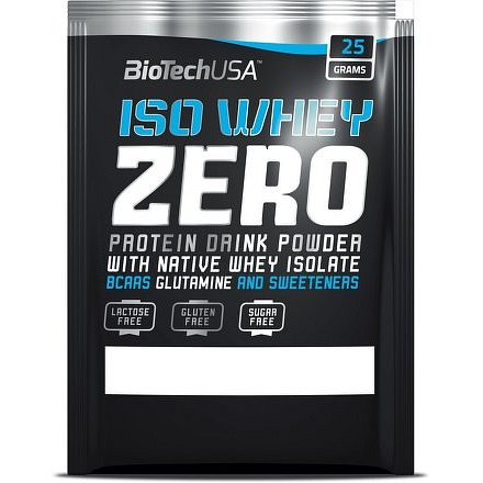 BioTech USA Iso Whey Zero Lactose Free Lískový ořech 25g