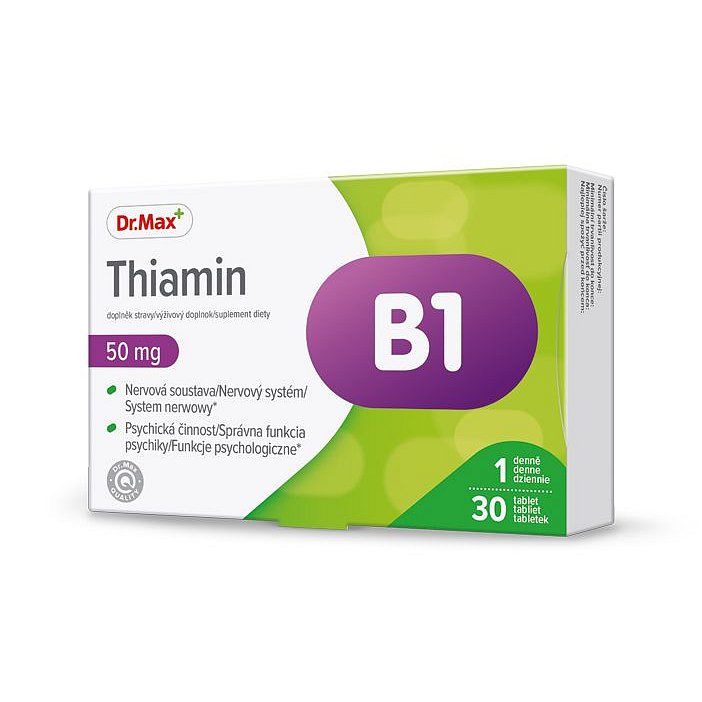 Dr.Max Thiamin B1 50 mg 30 tablet