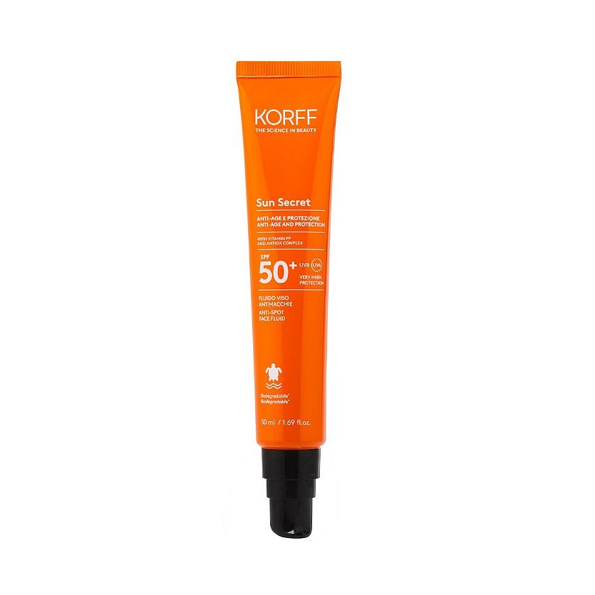 KORFF Sun Secret Pleťový fluid na problematickou pleť SPF50+ 50 ml