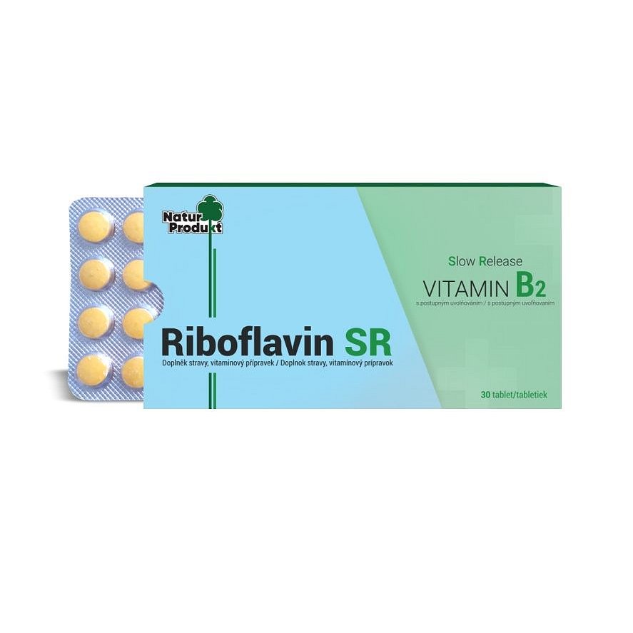 Naturprodukt Riboflavin vitamin B2 30 tablet