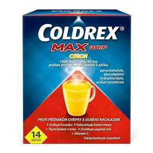 Coldrex MaxGrip Citron 14 sáčků