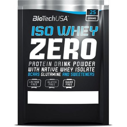 BioTech USA Iso Whey Zero Lactose Free Oříškový-likér 25g