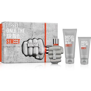 Diesel Only The Brave Street dárková sada I.  toaletní voda 75 ml + sprchový gel 100 ml + sprchový gel 50 ml