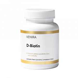 Venira D-Biotin 80 kapslí