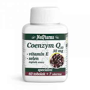 MedPharma Coenzym Q 10  30 mg+vitamín E+selen tablety 67