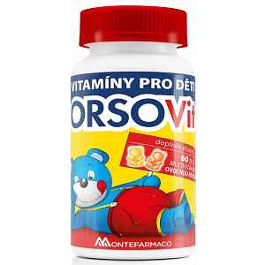 ORSOVit multivitamíny s ovocnou příchutí 60ks