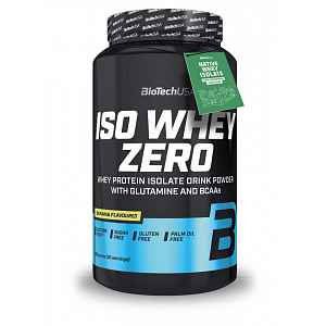 BioTech USA Iso Whey Zero Lactose Free Banán 908g