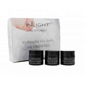 Inlight BIO Multifunkční bylinné balzámy sada 3x7 ml