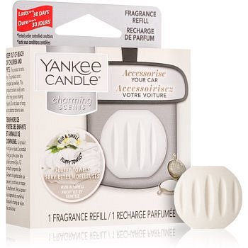 Yankee Candle Fluffy Towels vůně do auta náhradní náplň