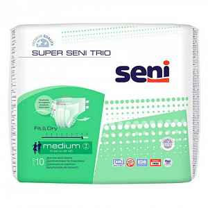 Seni Super Trio Medium 10 ks ink. plen. kalh.