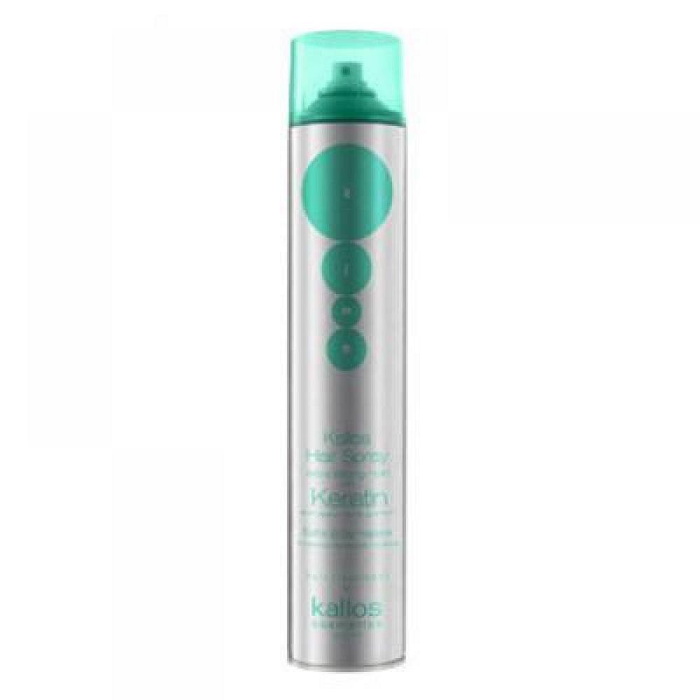 Kallos Hair Spray Extra Strong Hold With Keratin Extra silný lak na vlasy s keratinem 750 ml